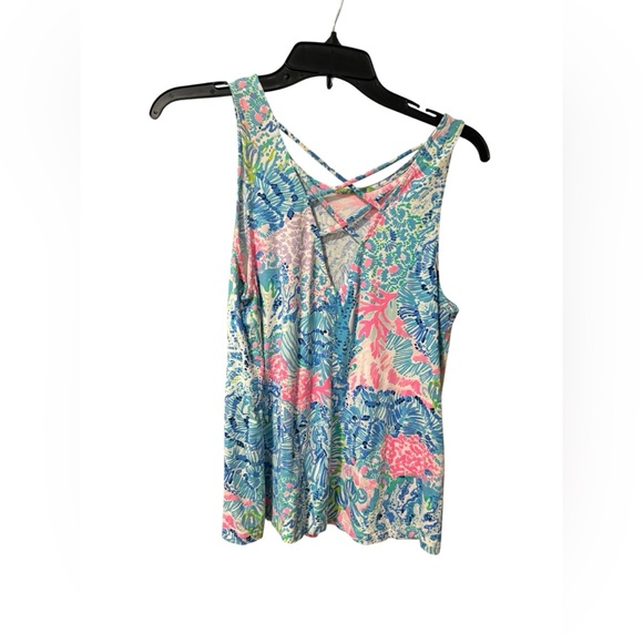 Lilly Pulitzer Kristen Sink or Swim Top - Picture 2 of 3